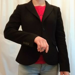ANN TAYLOR black blazer 2 petite